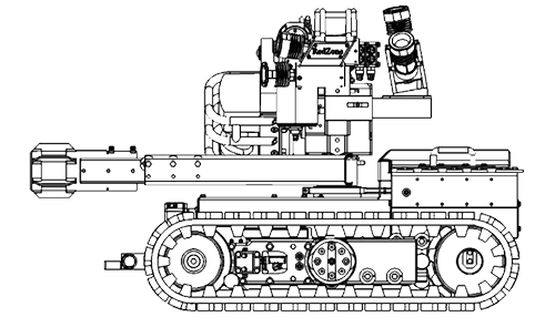 Line drawing of Responder
