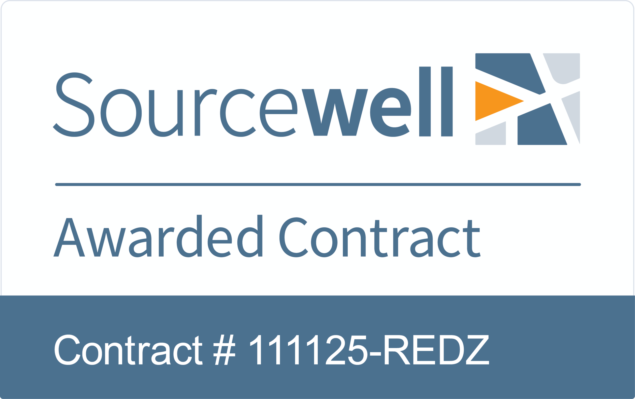 Sourcewell Awarded Contract — Contract #111125-REDZ